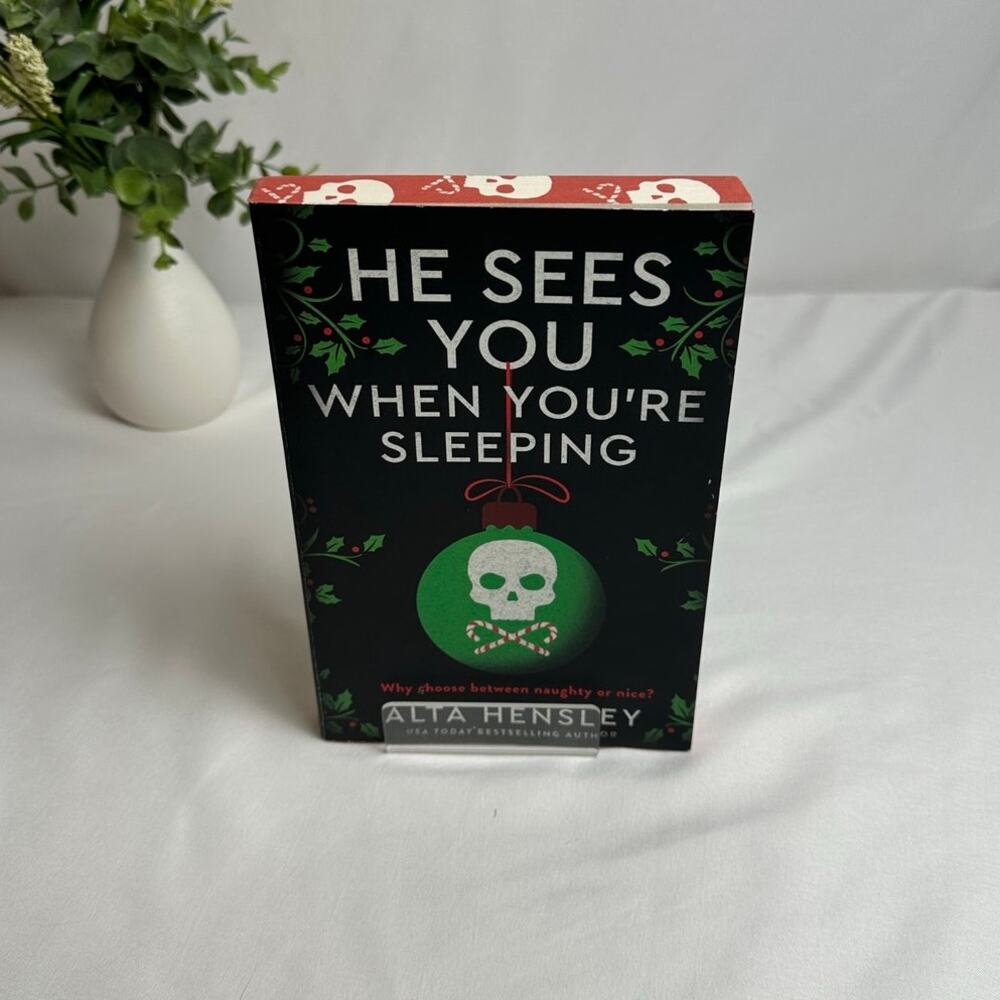 He Sees You When You're Sleeping Alta Hensley Deluxe Sprayed Edges Paperback